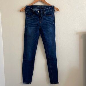 American Eagle Dark Wash Jeggings